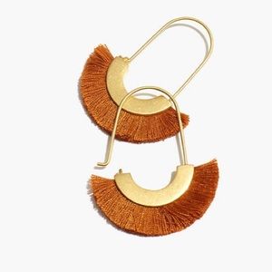 Madewell Arc Fringe Earrings